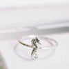 Charm Cute Animal Sea Horse Ring