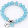 Pulseira Love Heart Pendant Bracelet