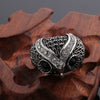 Unique Design of the Owl Pattern Ring