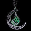 Crescent Moon Magic Pendant Necklace